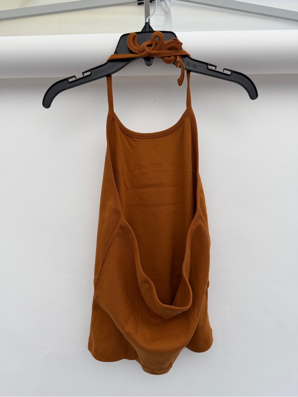 Nu Swim (Nwt) Organic Cotton Pomelo Halter Tank In Miso L — image 2 of 6